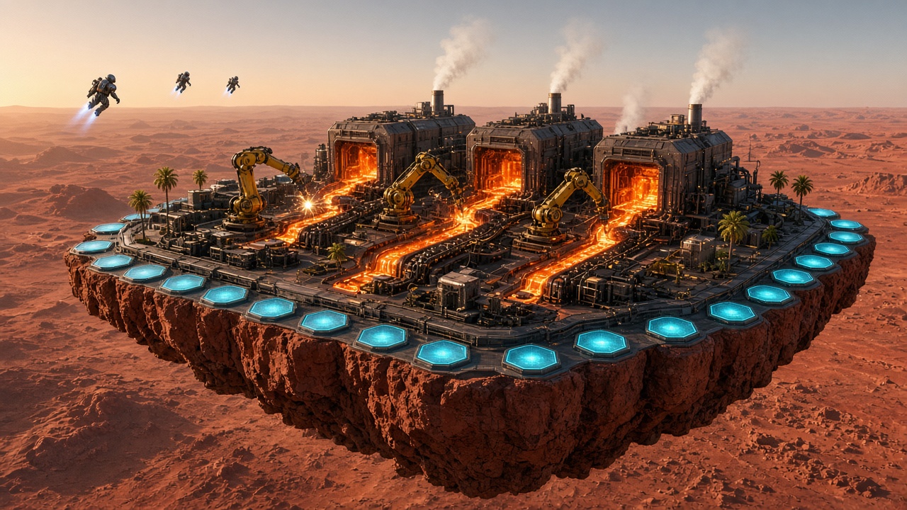 Tech Forge theme art